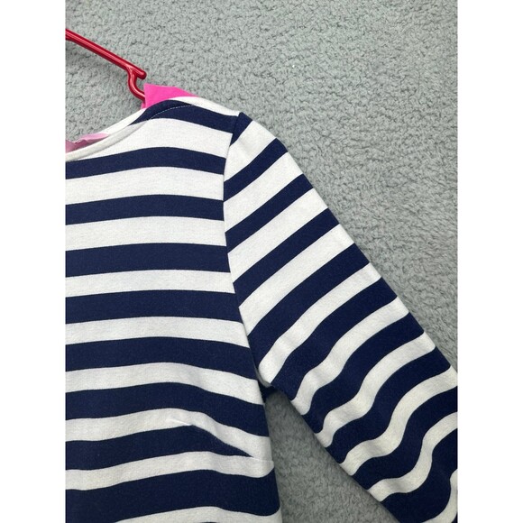 Lily Pulitzer nautical stripe navy pink dress size medium - Picture 5 of 10